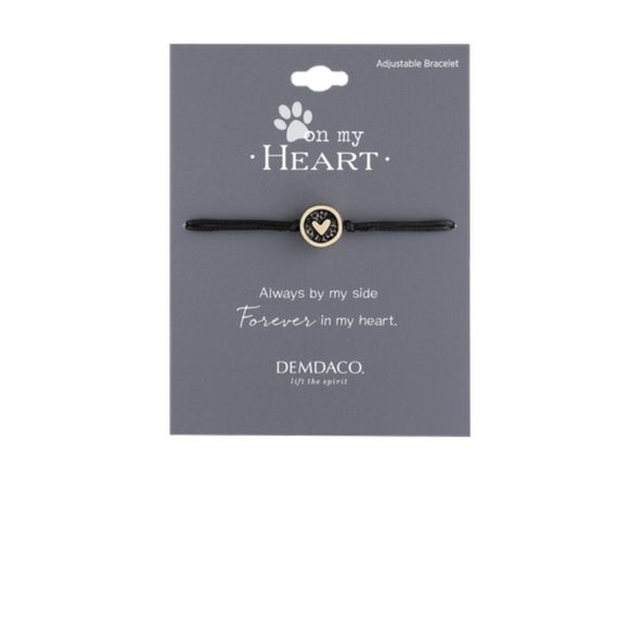 ✅Demdaco LOVING MEMORIES PET BRACELET - GOLD - Picture 1 of 5
